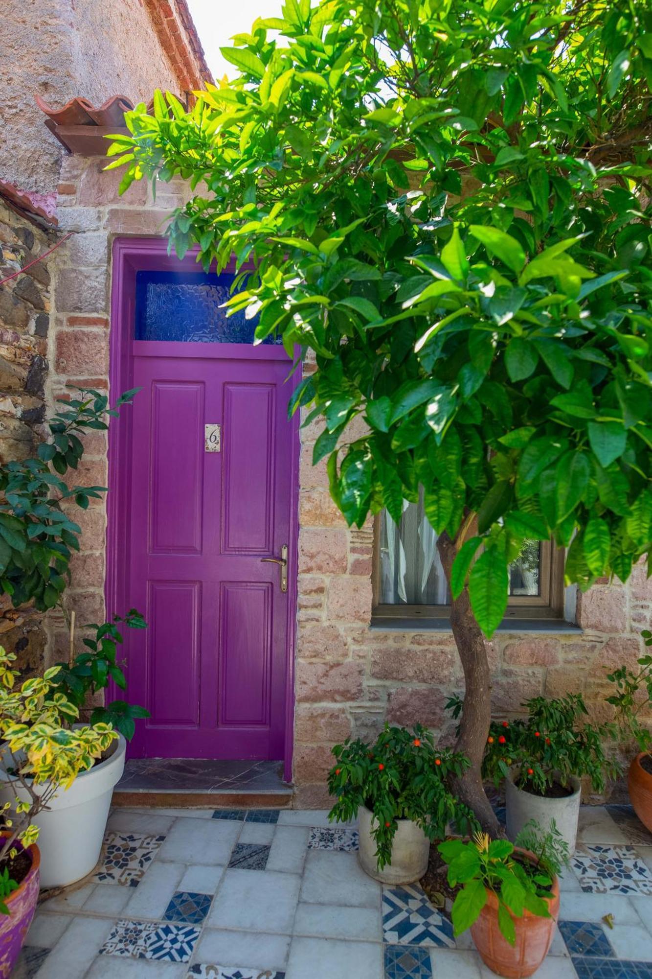 Cunda Mor Limon Otel Ayvalı Dış mekan fotoğraf