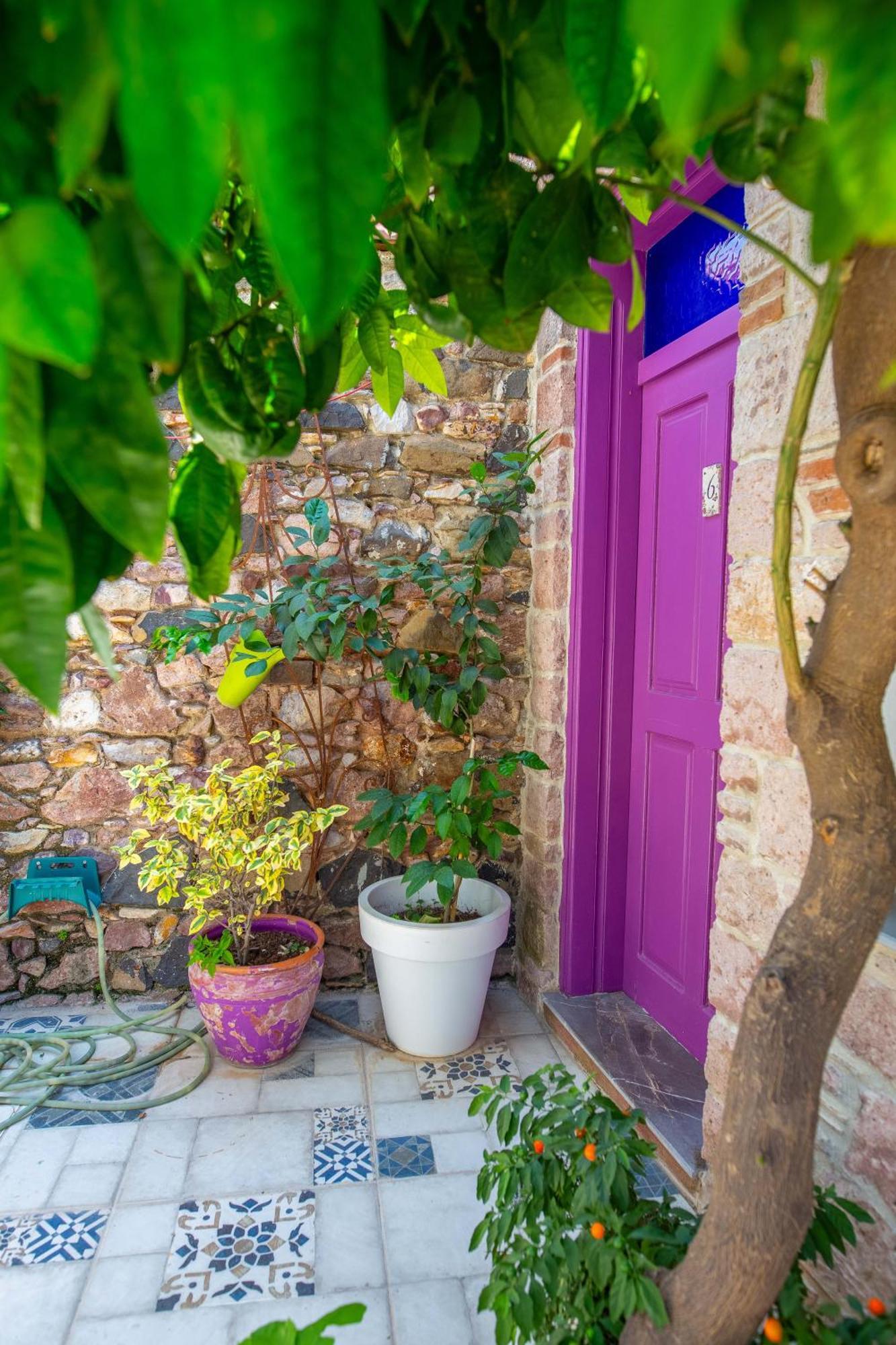 Cunda Mor Limon Otel Ayvalı Dış mekan fotoğraf