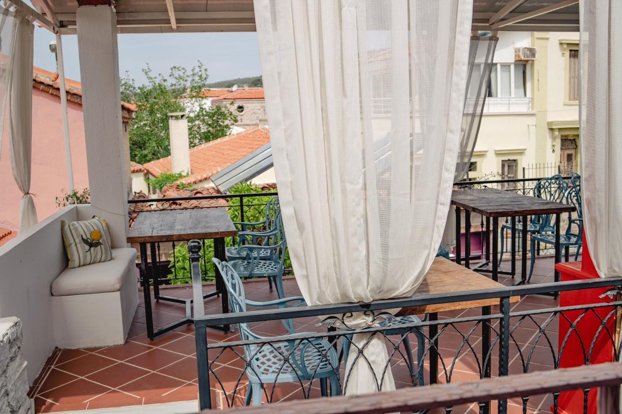 Cunda Mor Limon Otel Ayvalı Dış mekan fotoğraf